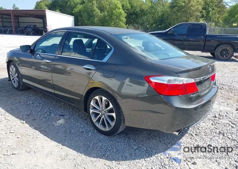 2013 Honda Accord Sport из США, поврежденный, VIN 1HGCR2F54DA038527